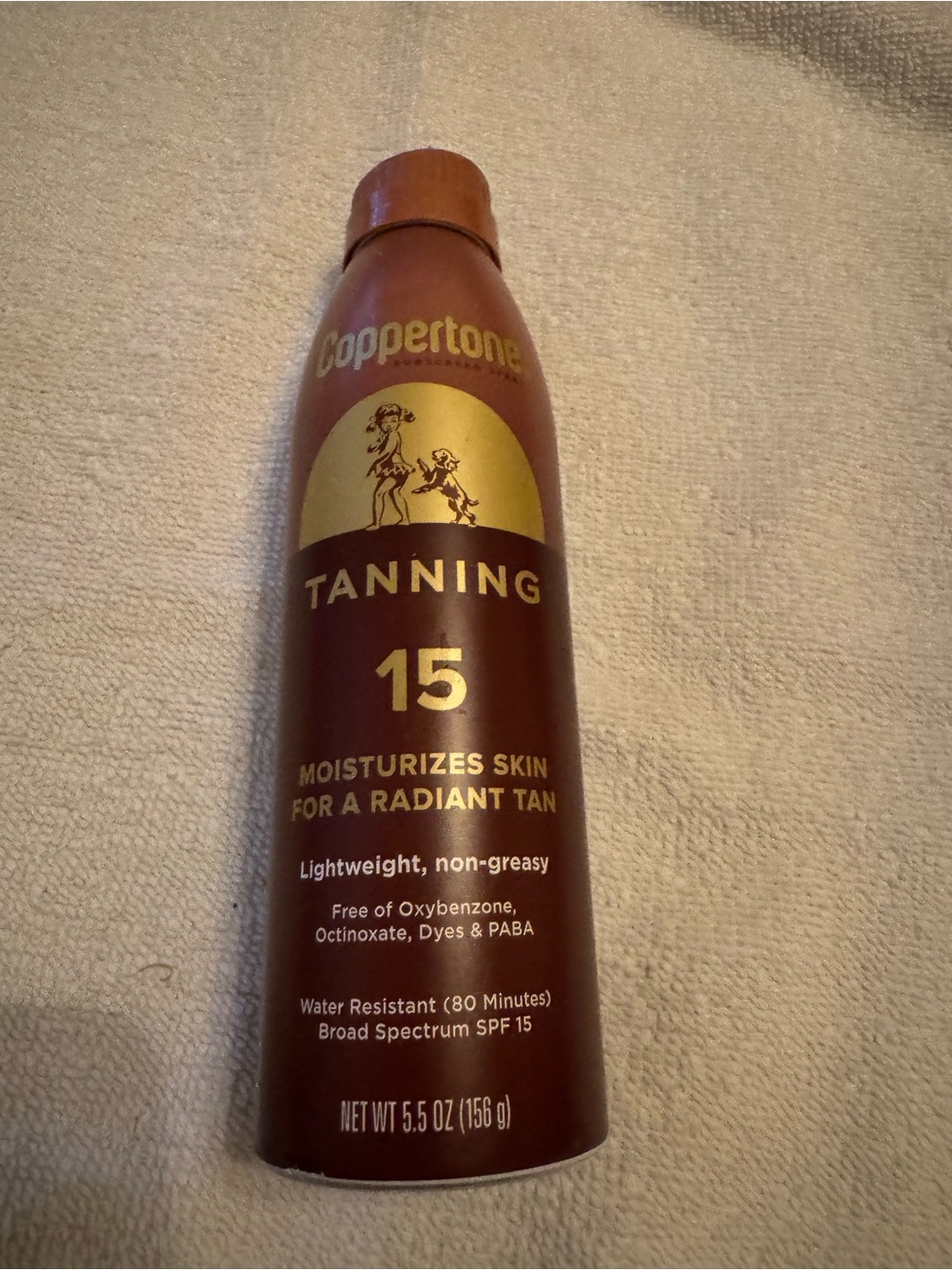Coppertone Tanning SPF 15 Moisturizing Lotion - Brown